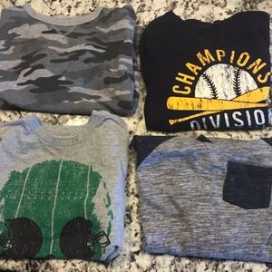 4 Boys Long Sleeve Shirts 1 Osh Kosh 3 Place Brand